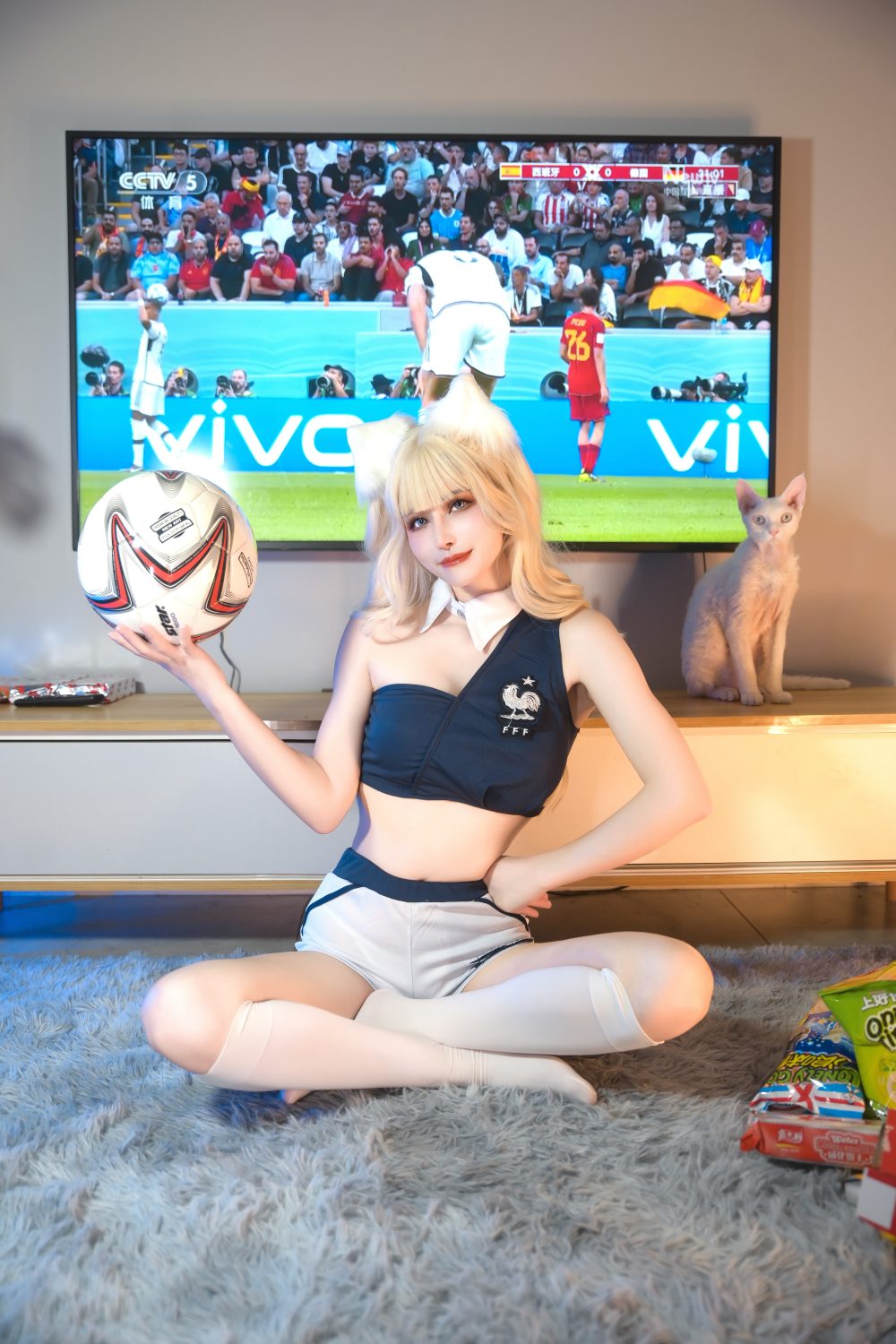 鹿八岁 – 足球少女 [101P+1V/2.07GB]