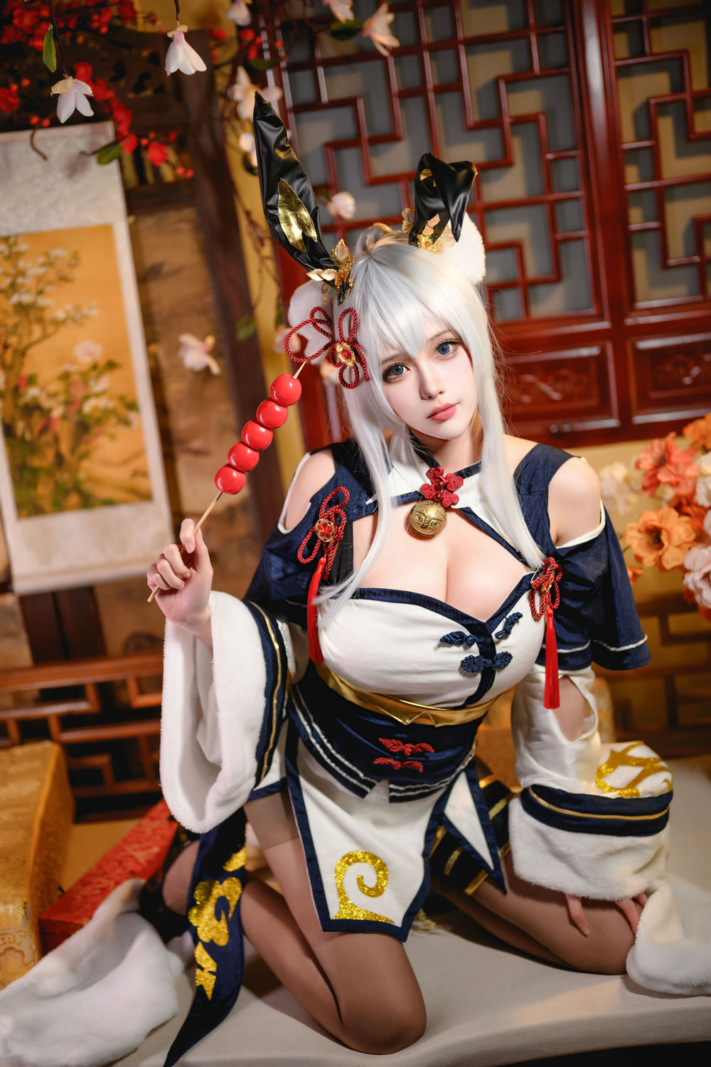 凛子酱 – 旗袍兔兔 [21P/274MB]