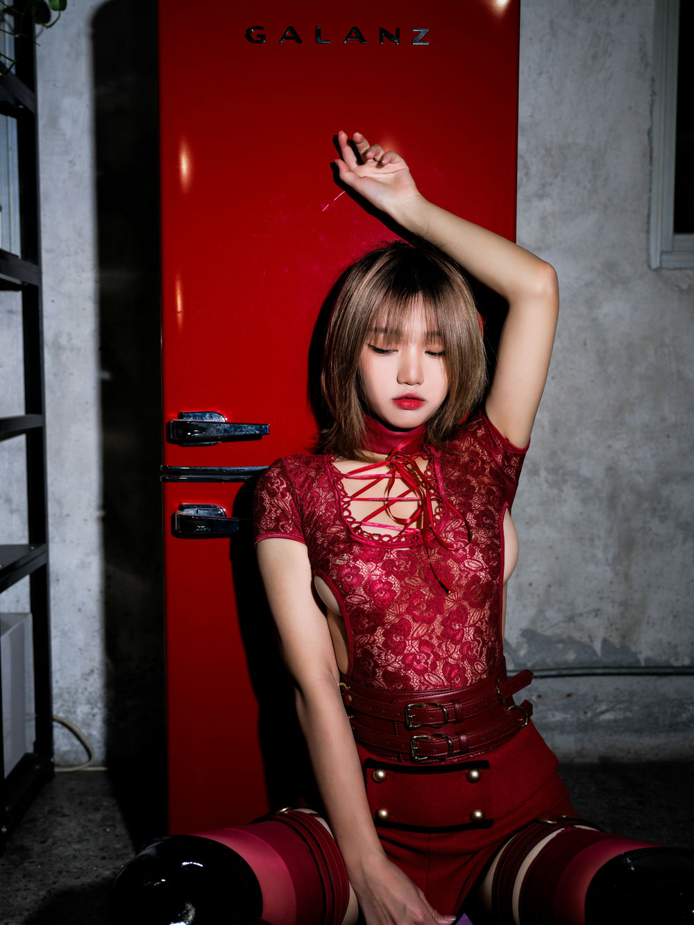 柒柒要乖哦 – 红 [29P/809MB]