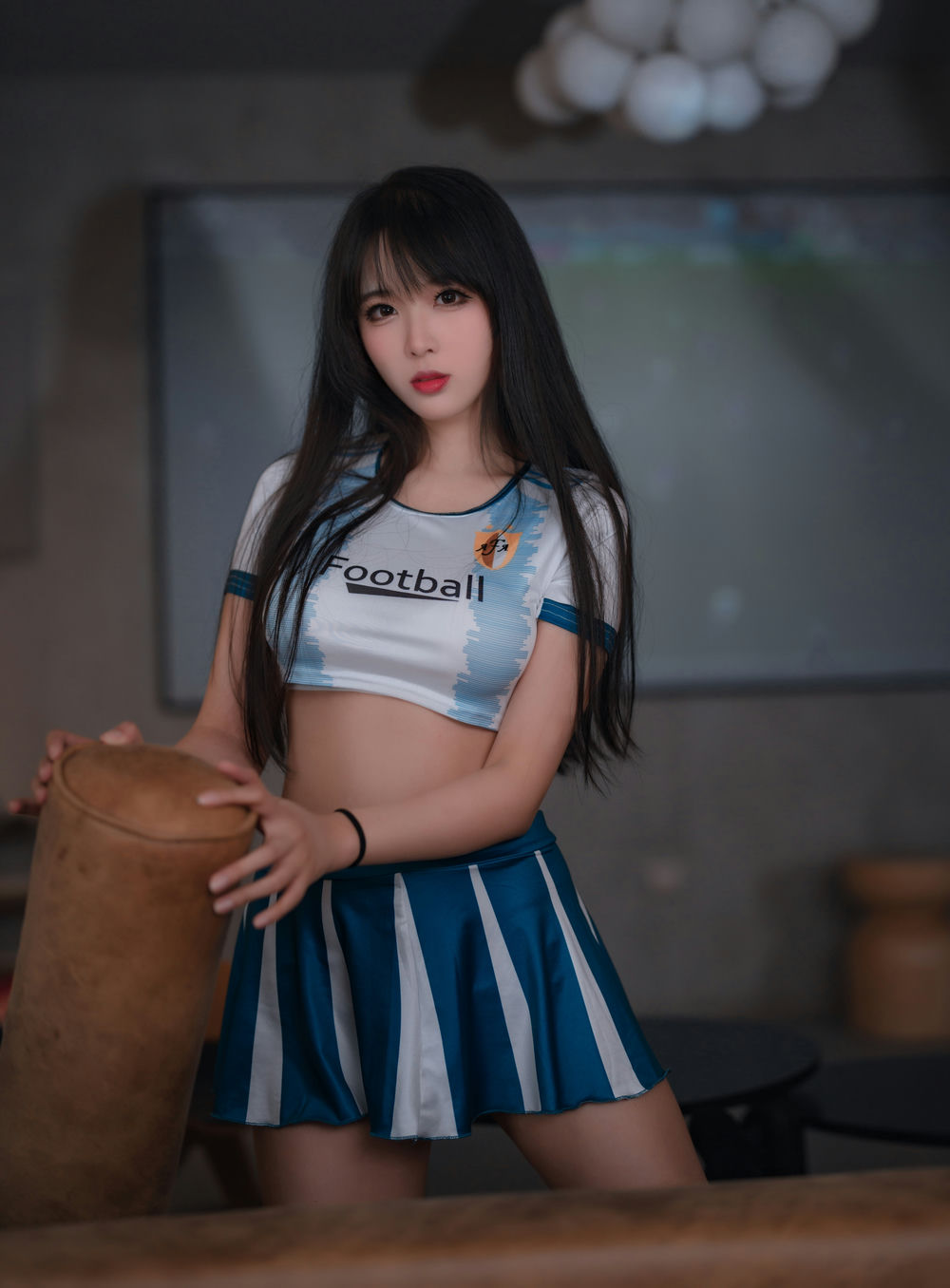 轩萧学姐 – 足球宝贝 [54P+1V/242MB]