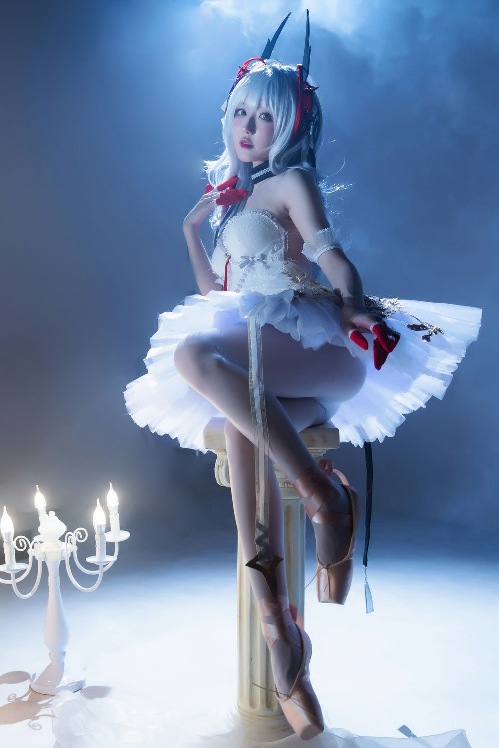 阿包也是兔娘 – 明日方舟W芭蕾 [29P/618MB]