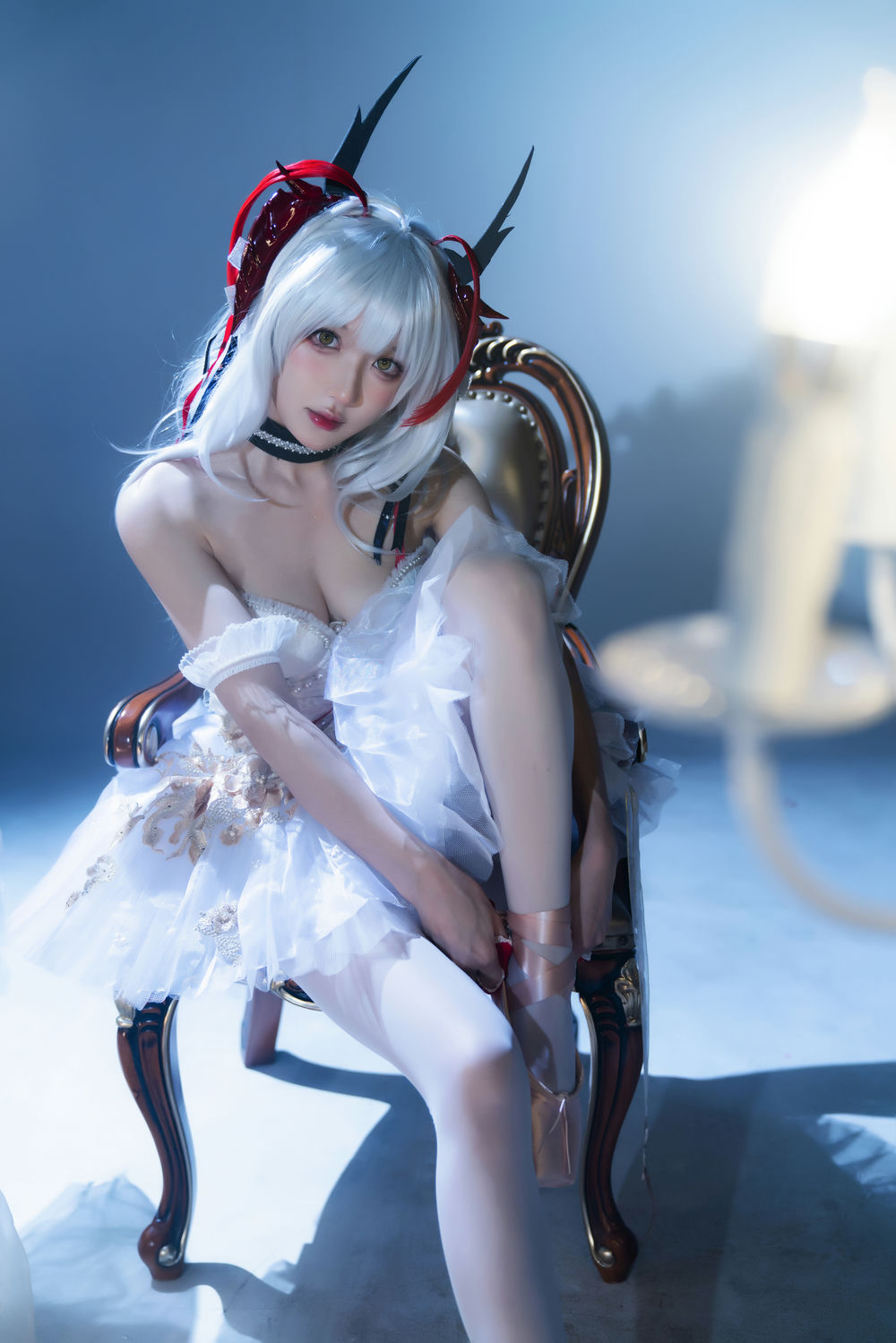 阿包也是兔娘 – 明日方舟W芭蕾 [29P/618MB]