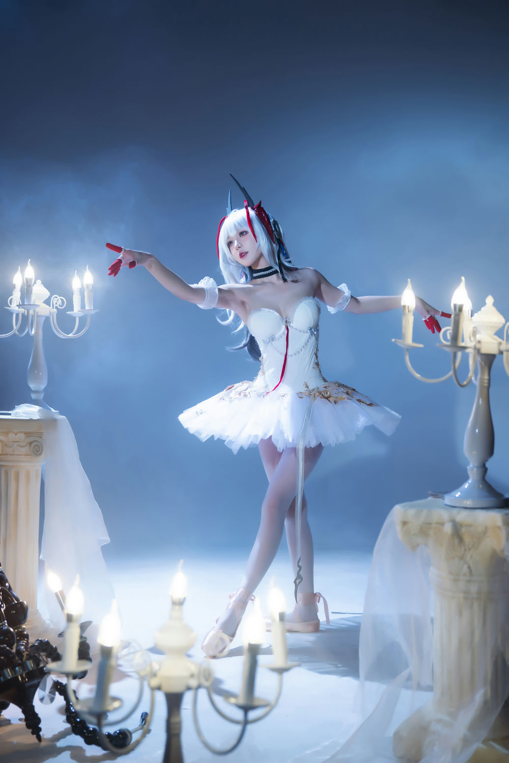 阿包也是兔娘 – 明日方舟W芭蕾 [29P/618MB]