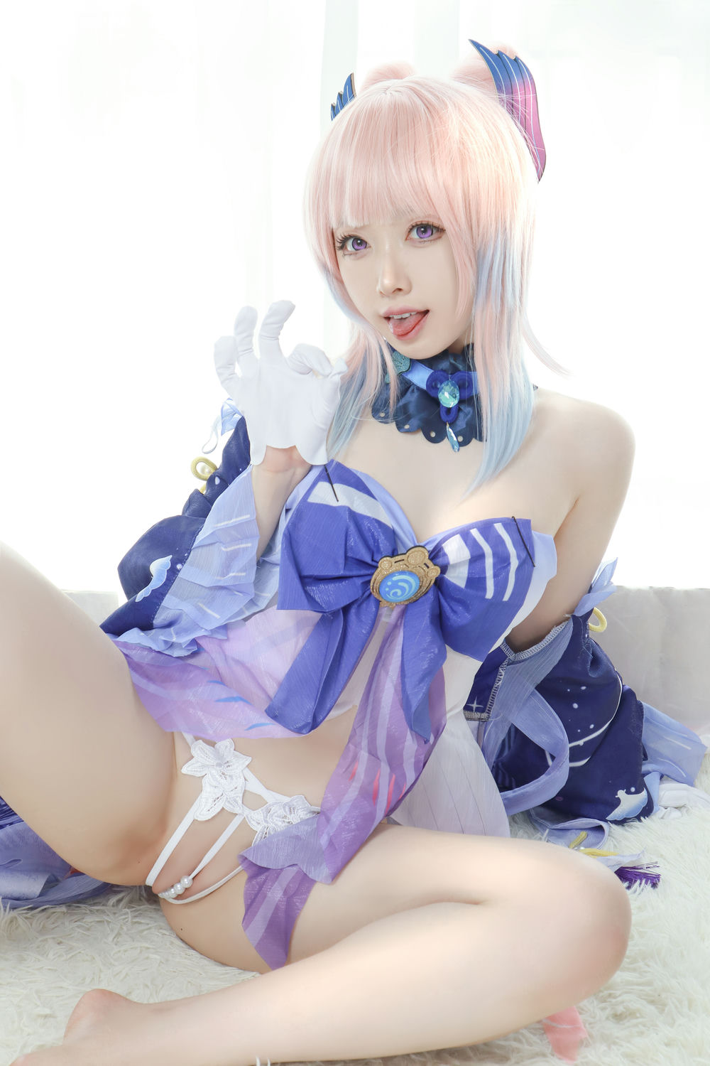 Asagiriai ( 愛ちゃん )  – 珊瑚宫心海 [34P/437MB]