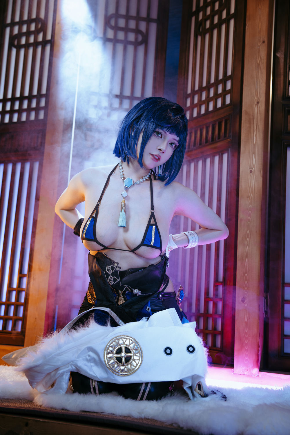 秋和柯基 – 夜兰内衣 [66P+1V/2.48GB]