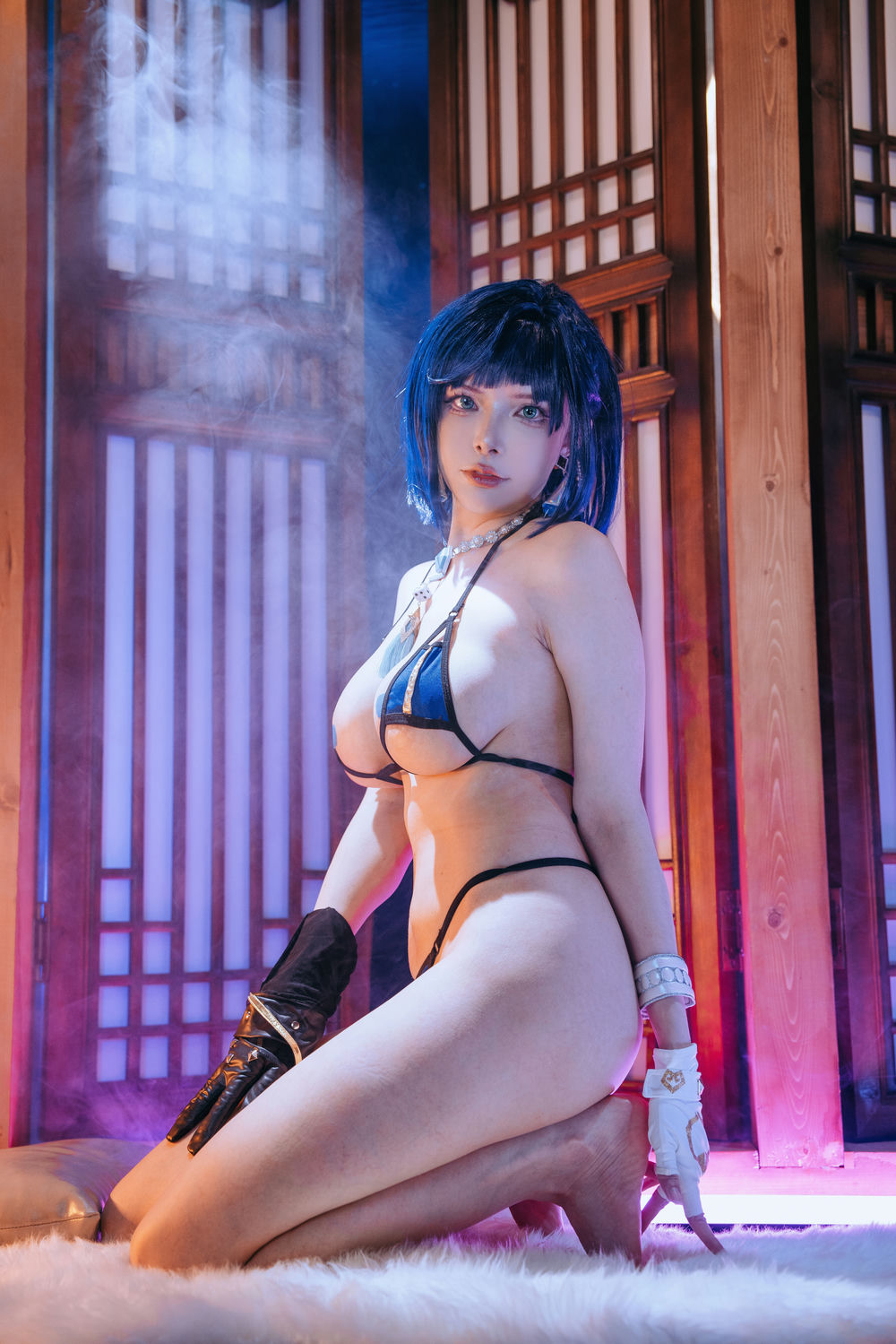 秋和柯基 – 夜兰内衣 [66P+1V/2.48GB]